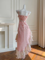 Enchanted Rosewater Ball Gown