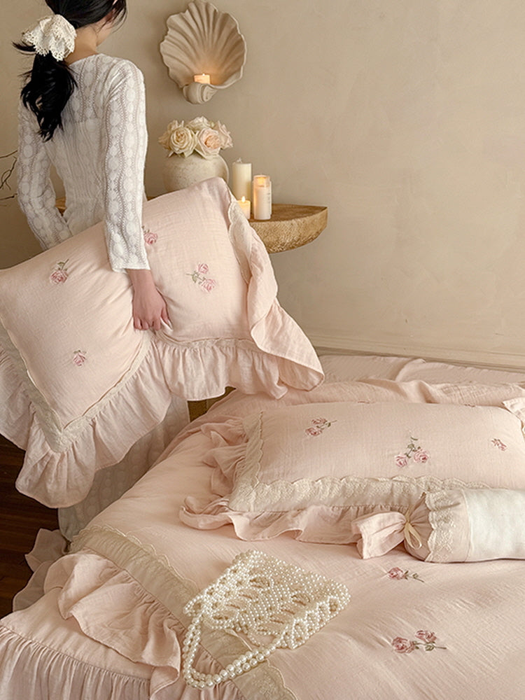 Southern French Rose Bedding Set