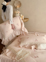 Southern French Rose Bedding Set
