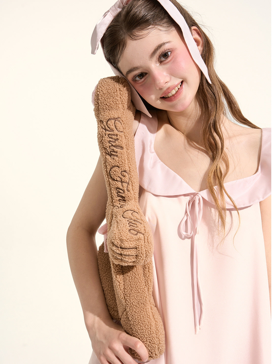 Teddy Button Bear Arm Bag