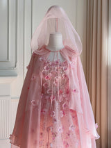 Moonlit Blossom Waltz Dress Set