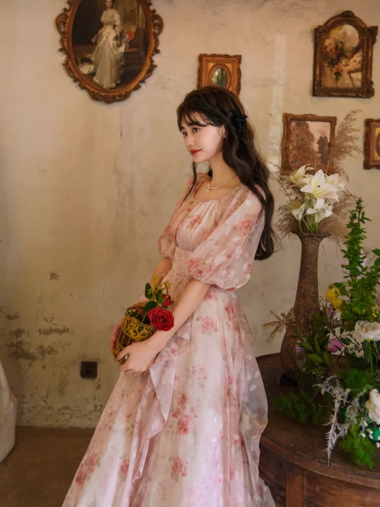 Rosé Reverie Gown