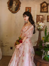 Rosé Reverie Gown