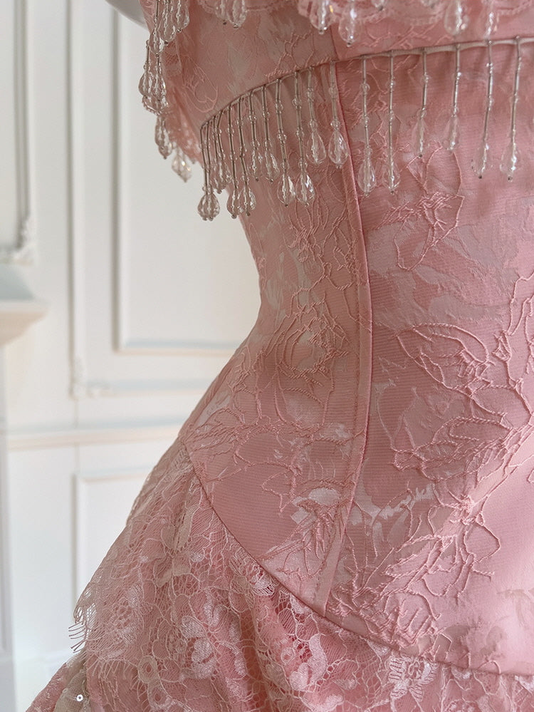 Enchanted Rosewater Ball Gown