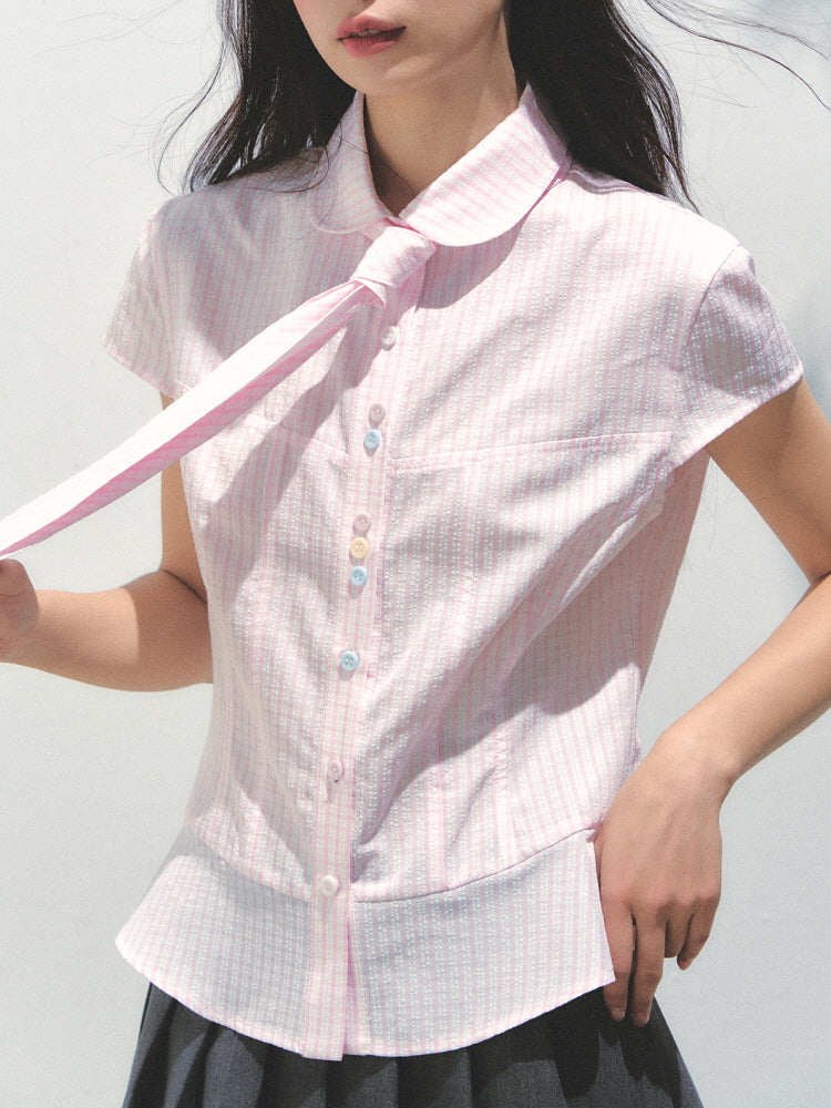 Cotton Candy Whisper Blouse