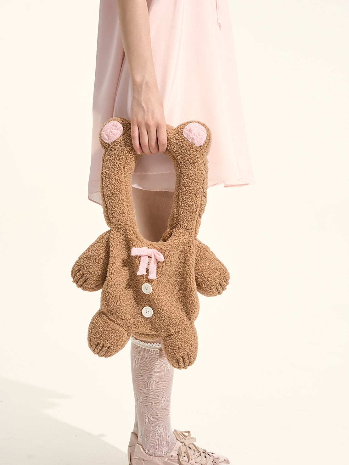 Teddy Button Bear Arm Bag