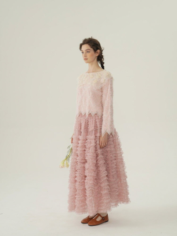 Crystal Bloom Sweater