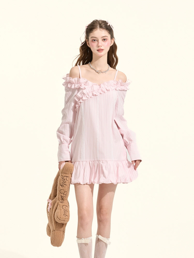 Whipped Strawberry Daydream Dress