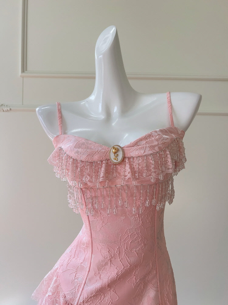 Enchanted Rosewater Ball Gown