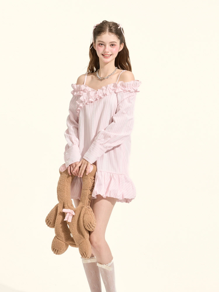 Whipped Strawberry Daydream Dress