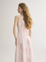 Whispering Petals Maxi Dress
