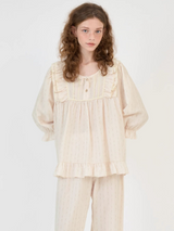 Frill Bloom Pajama Set