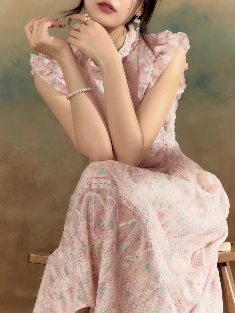Rosewood Lace Dress