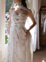 Lilac Whisper Garden Maxi Dress