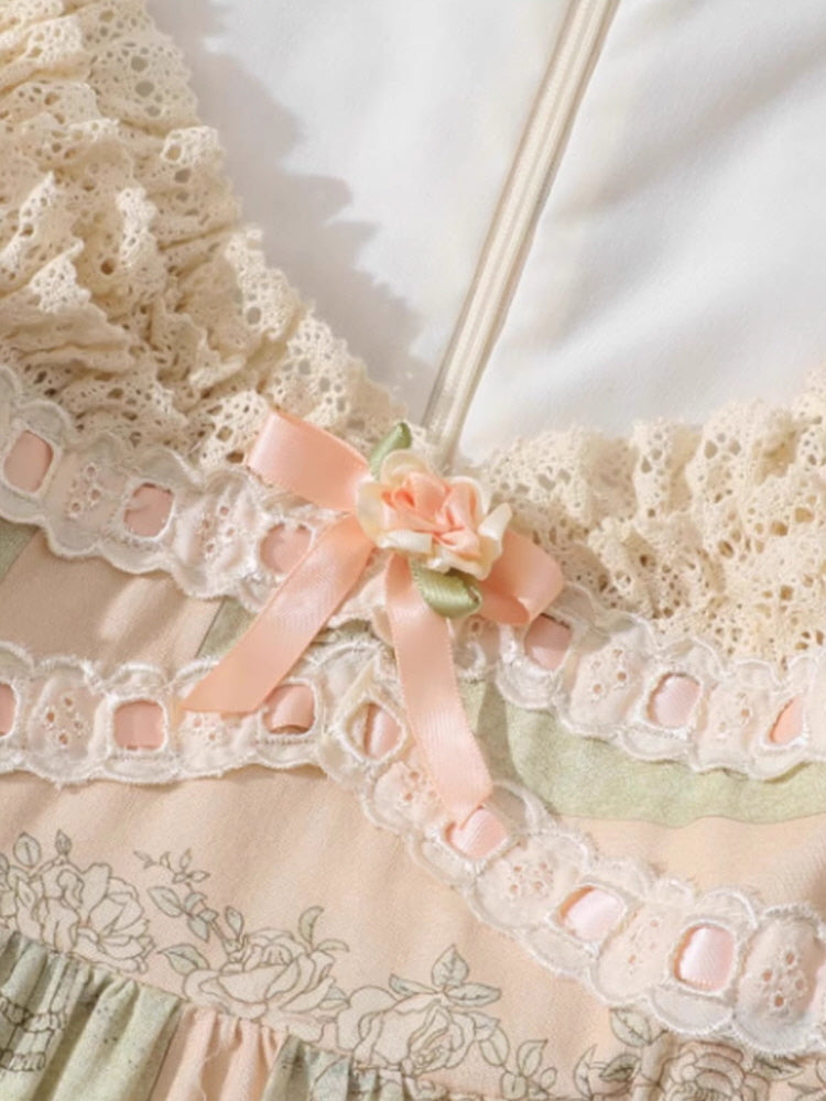 Regency Romance Lace Dress