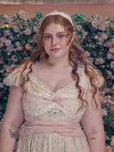Regency Romance Lace Dress
