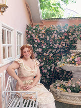 Regency Romance Lace Dress