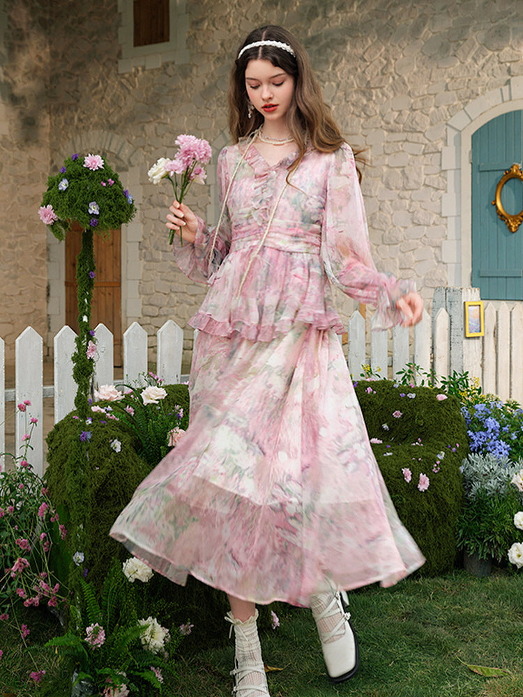 Monet’s Dream Tulle Dress