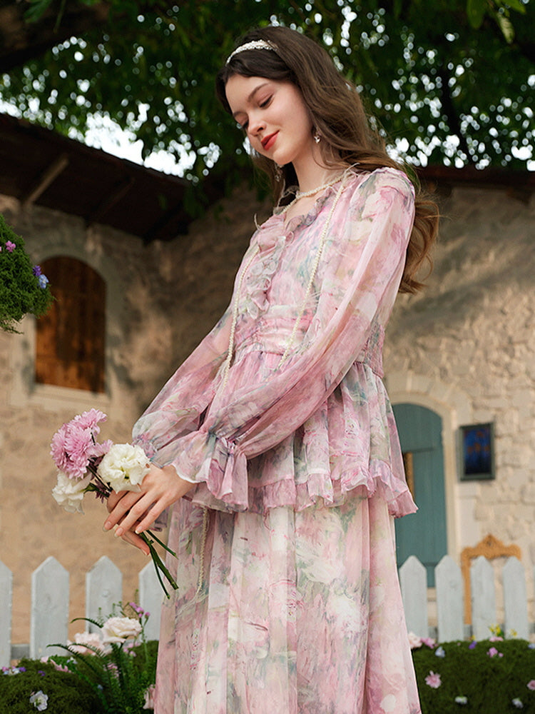 Monet’s Dream Tulle Dress