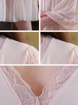Ethereal Dream Lace Nightgown