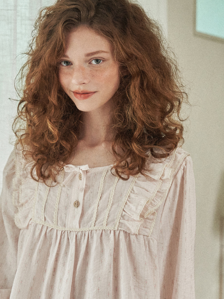 Frill Bloom Pajama Set