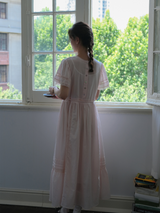 Blush Morning Waltz Dress
