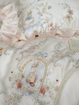 Ballet Garden Bunny Bedding Set
