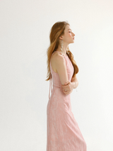 Fleur Mist Halter Dress