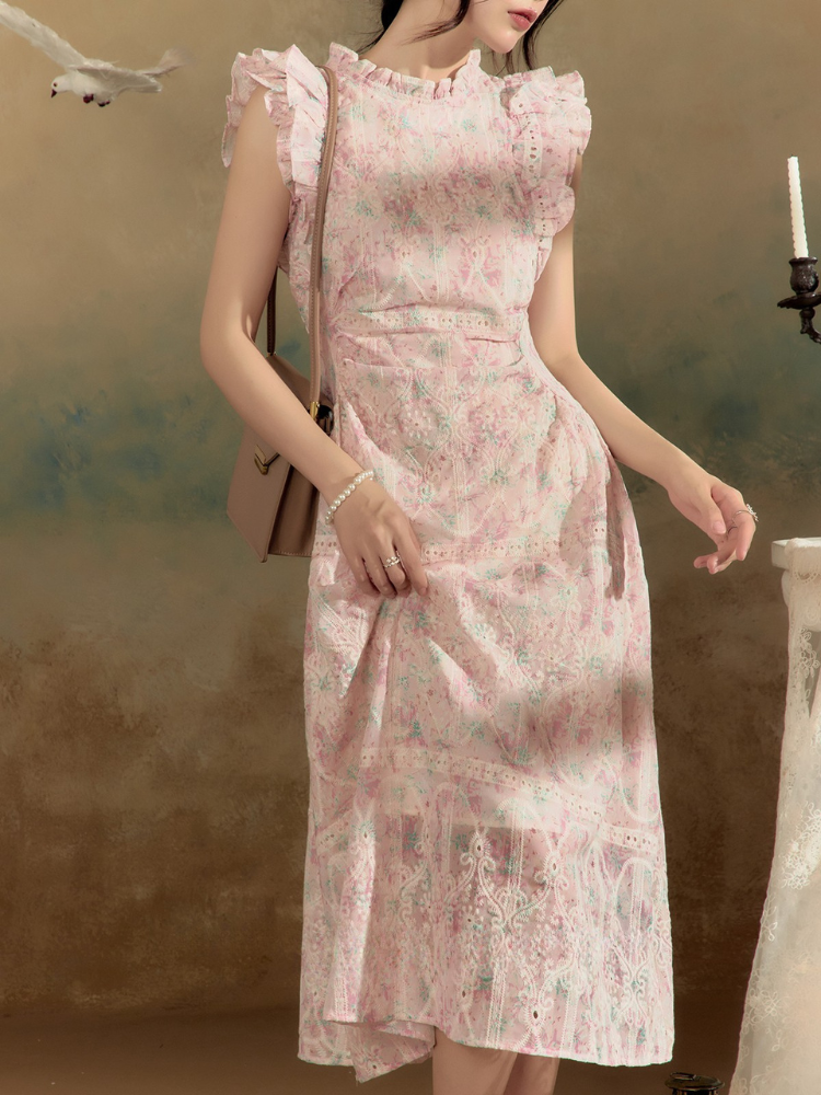 Rosewood Lace Dress