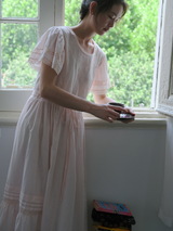 Blush Morning Waltz Dress