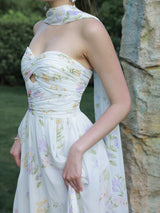 Lilac Whisper Garden Maxi Dress