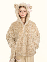 Milky Leopard Cloud Jacket