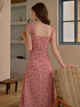 Cherry Whisper Garden Dress