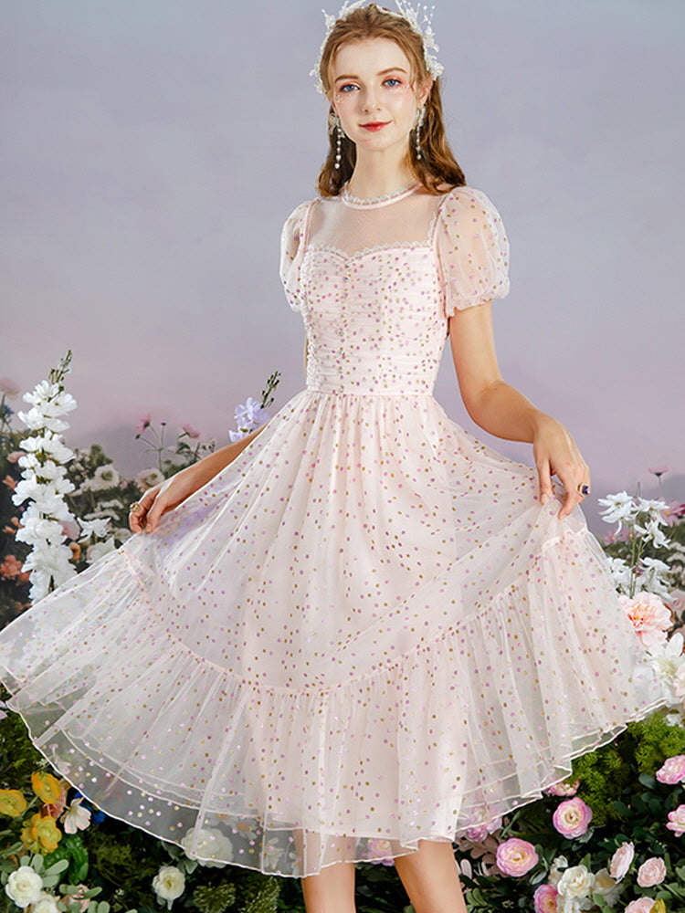 Crystal Garden Glitter Dress