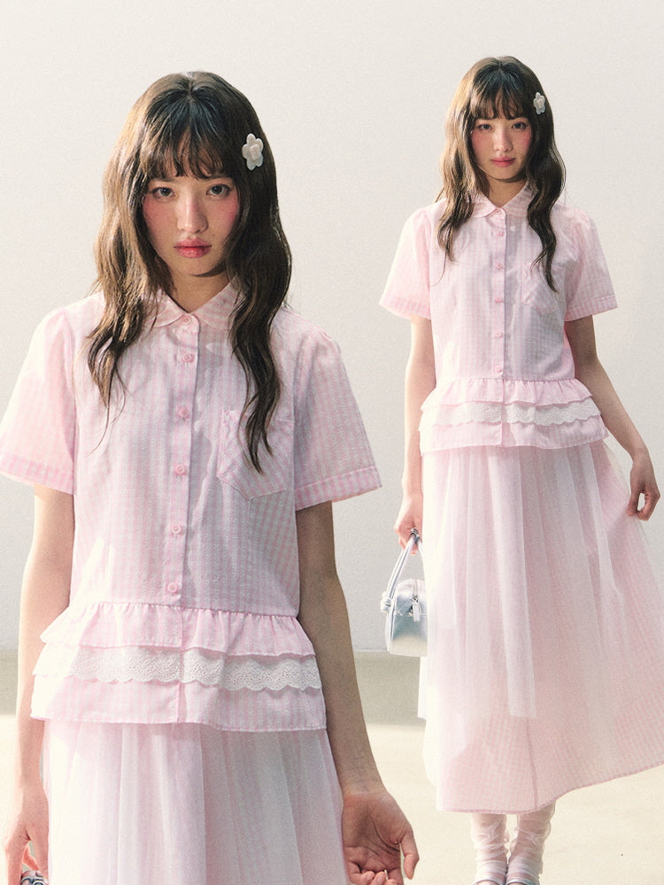 Sakura Mist Two-Piece Set