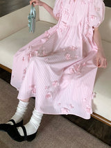 Blooming Candystripe Dress