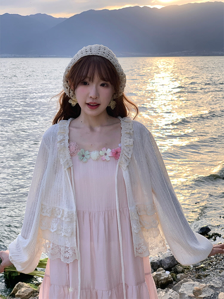 Blossom Whispers Tiered Dress