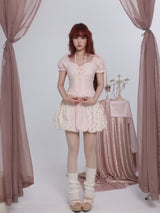 Rosy Lace Princess Set