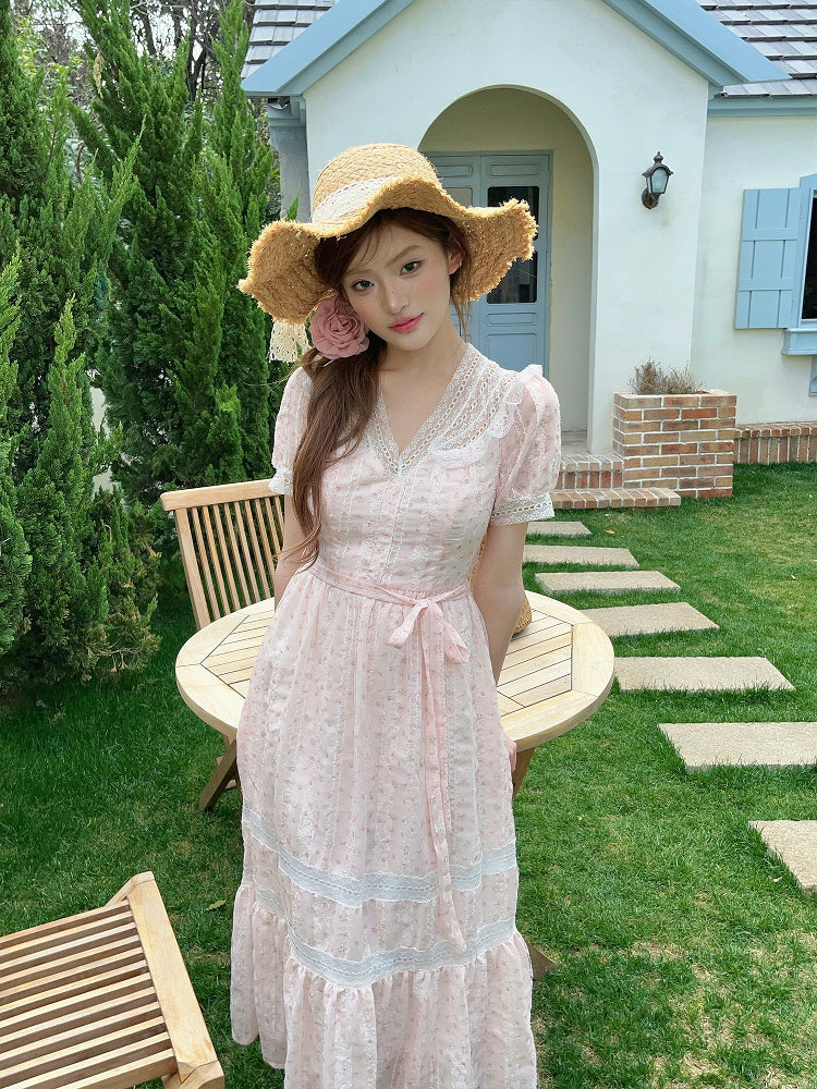 Blush Garden Waltz Dress