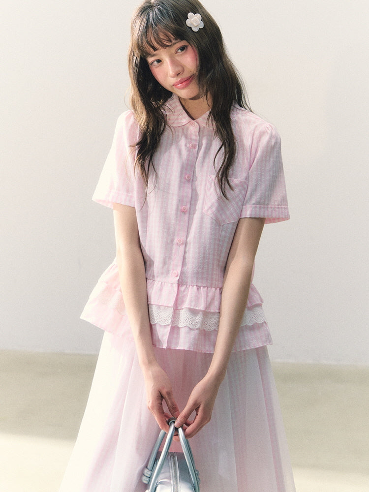 Sakura Mist Two-Piece Set