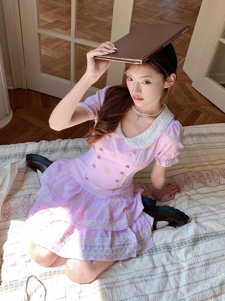 Cherry Bloom Princess Dress