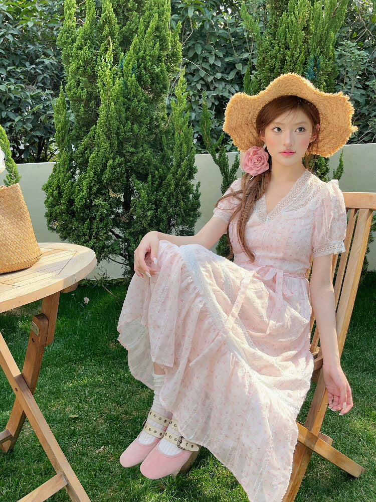 Blush Garden Waltz Dress