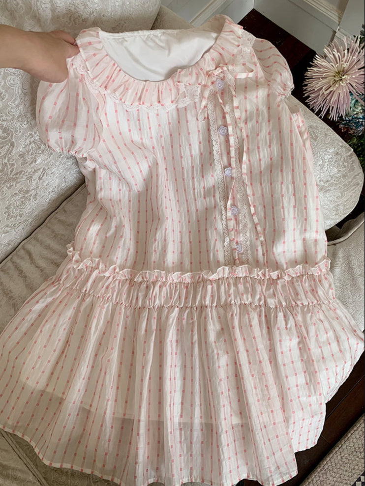 Strawberry Cream Waltz Dress