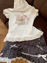Teddy Ribbon Dreams Top