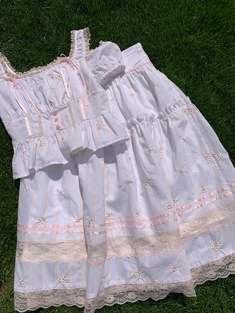 Cherry Bloom Corset Dress