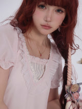 Sugarveil Layered Chiffon Top