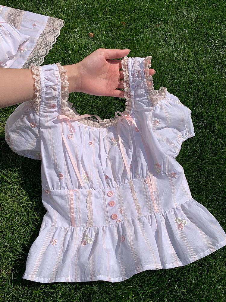 Cherry Bloom Corset Dress
