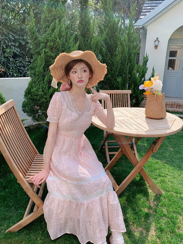 Blush Garden Waltz Dress