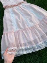 Cherry Cream Lace Ensemble