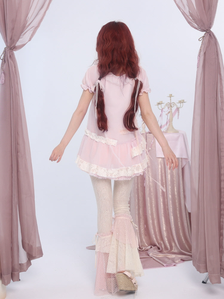 Sugarveil Layered Chiffon Top